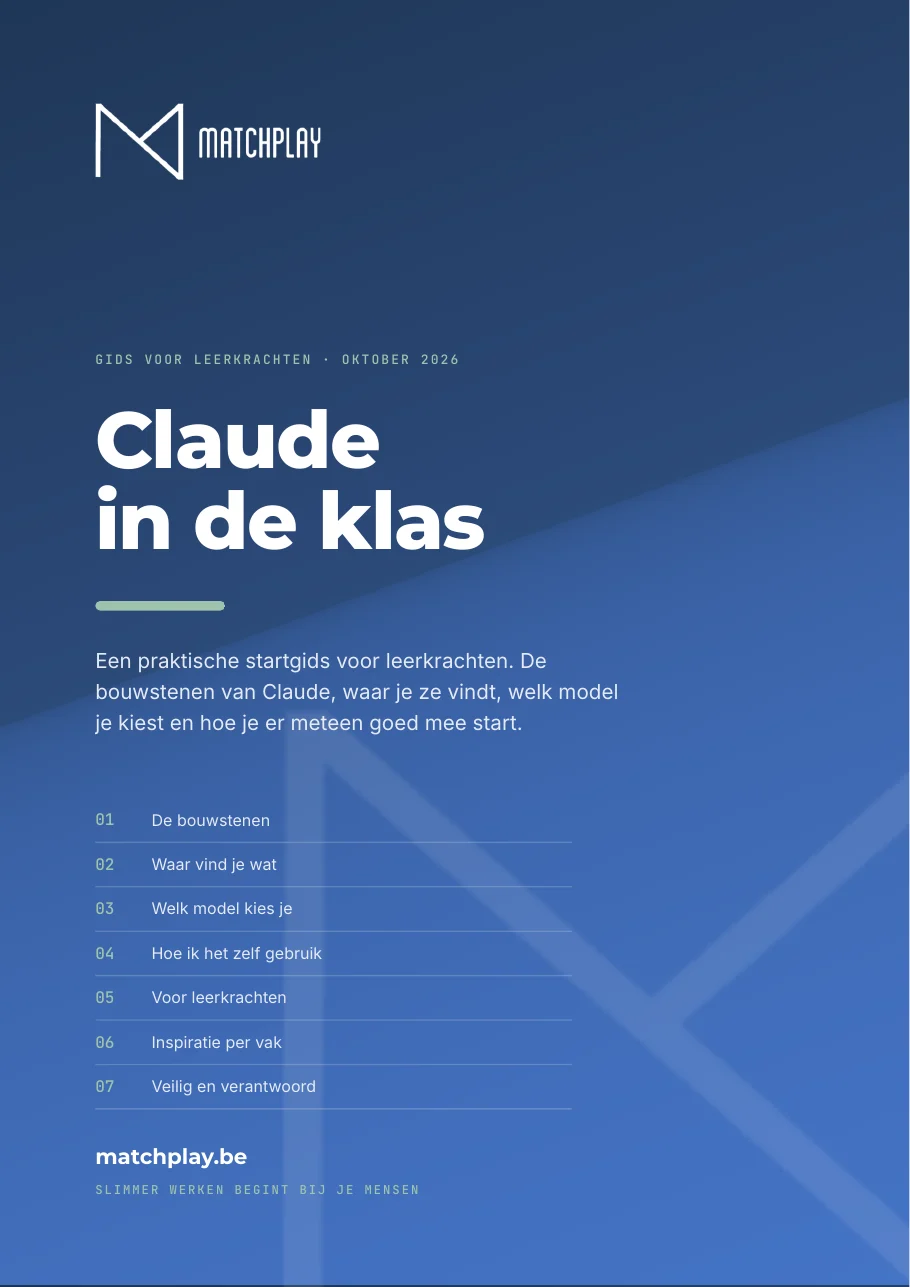 Cover van de gids Claude in de klas